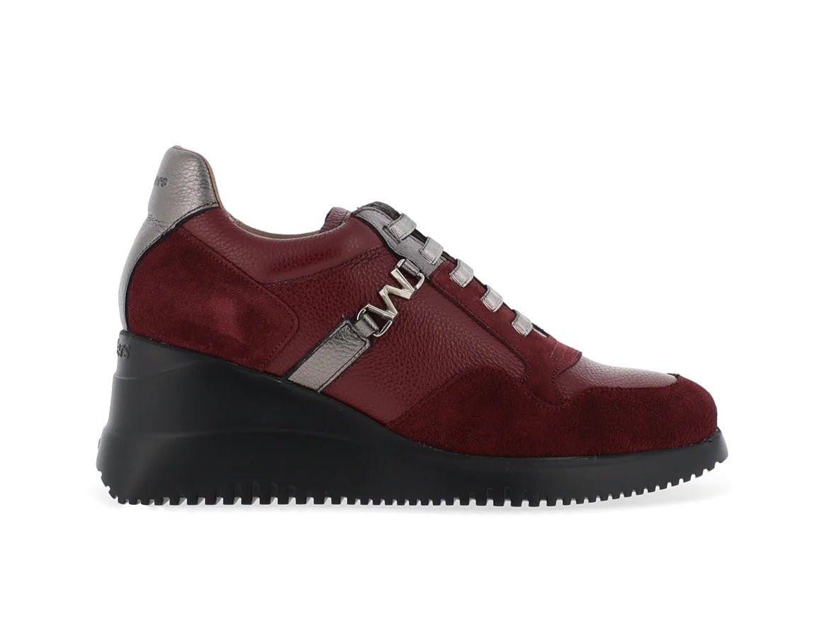 Eva - Leder Sneaker Damen Rot 42 von Wonders