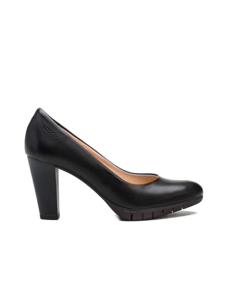 Macy - Leder Pump Damen Schwarz 35 von Wonders