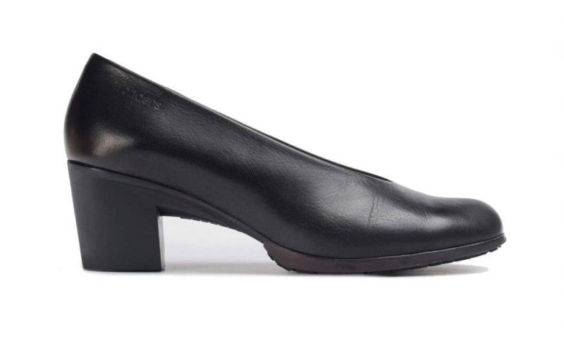 Grace - Leder Pump Damen Schwarz 37 von Wonders