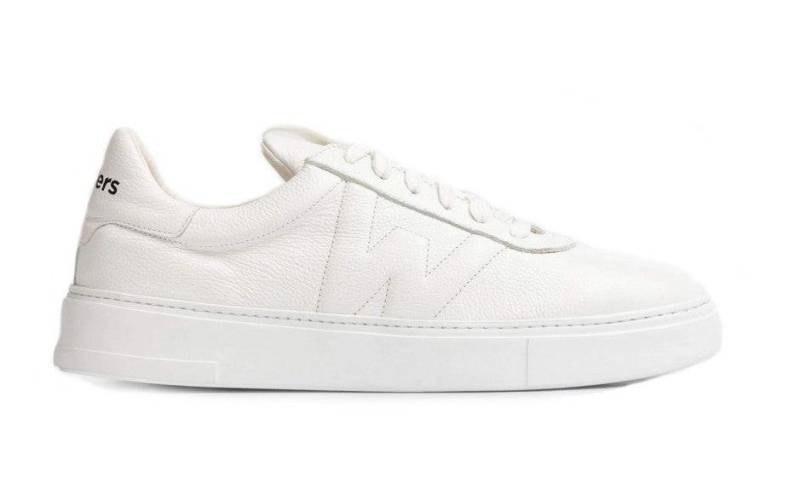 Oliver - Leder Sneaker Herren Offwhite 41 von Wonders