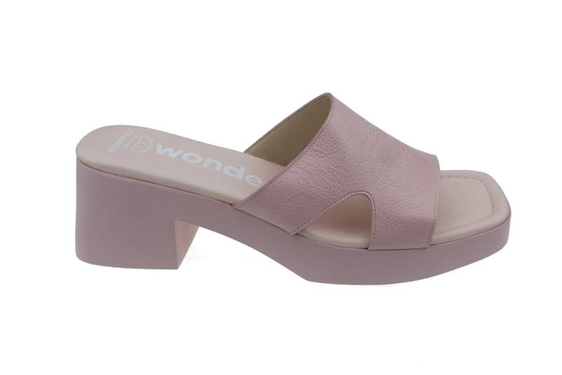 Motel - Leder Sandale Damen Rosa 39 von Wonders