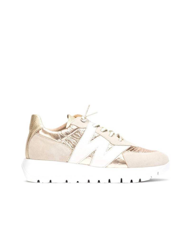 Oslo - Wildleder Sneaker Damen Beige 35 von Wonders