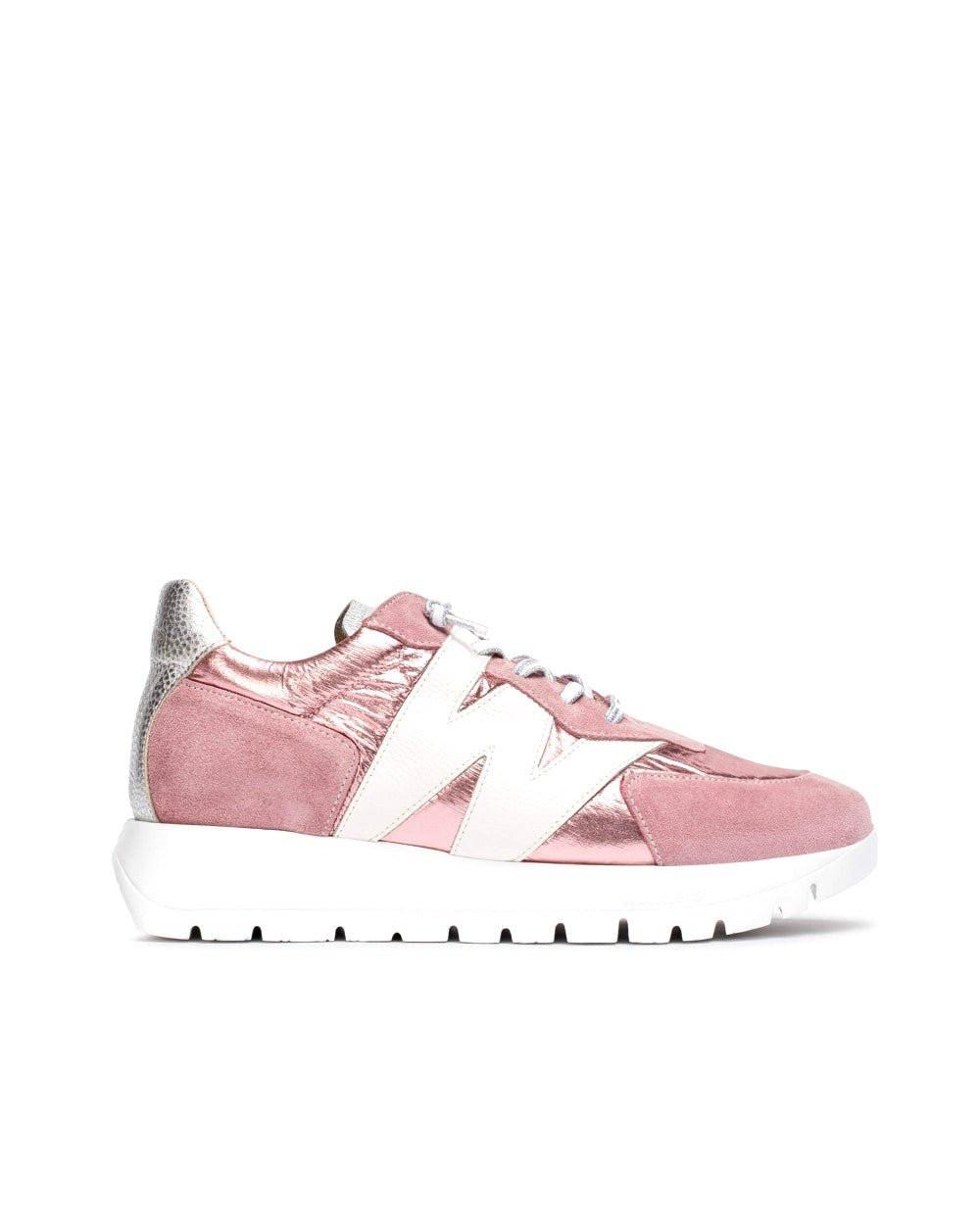 Oslo - Wildleder Sneaker Damen Rosa 36 von Wonders