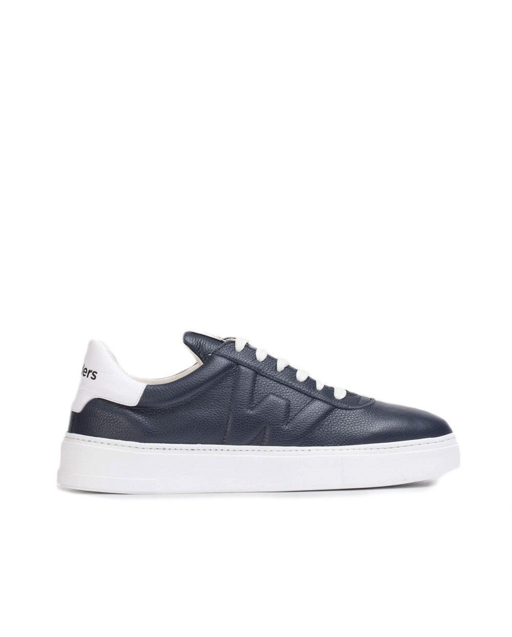 Oliver - Leder Sneaker Herren Blau 44 von Wonders