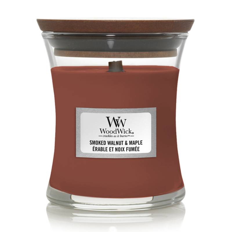 WoodWick Smoked Walnut & Maple Duftkerze von WoodWick