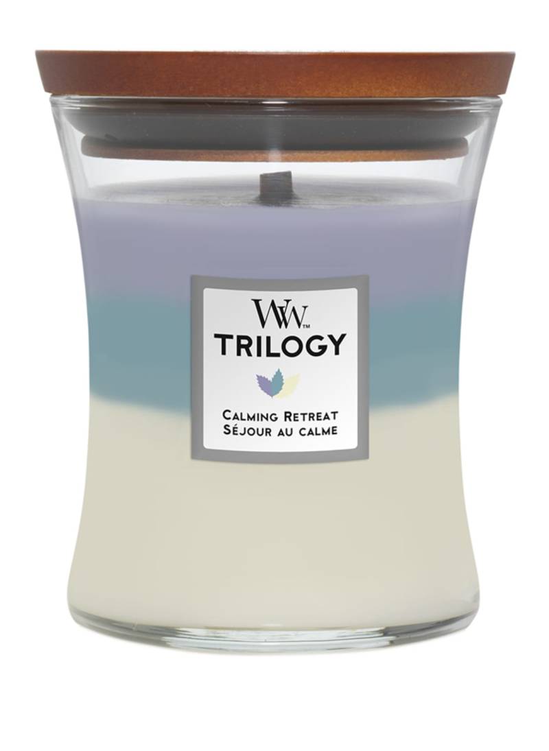 Woodwick Triology - Calming Retreat Duftkerze 275 g von WoodWick