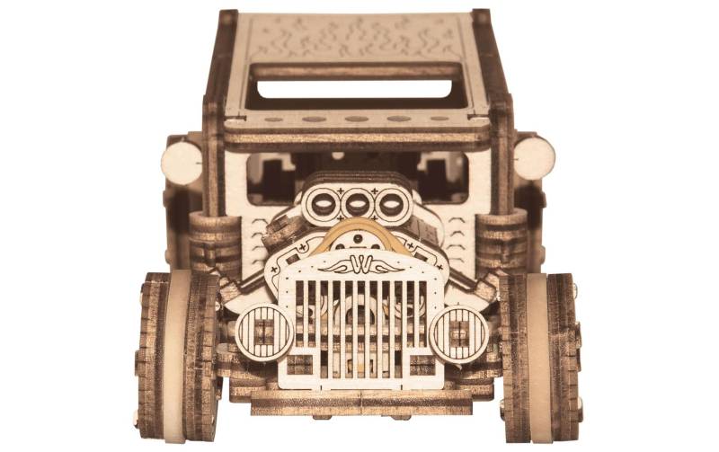 Wooden City Modellbausatz »Hot Rod Fahrzeug«, (141 St.) von Wooden City