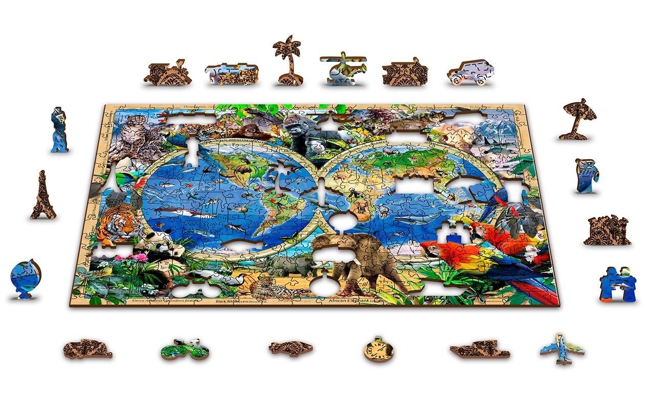 Wooden City Puzzle »WOODEN.CITY Animal King« Wooden City Puzzle »WOODEN.CITY Animal King« von Wooden City