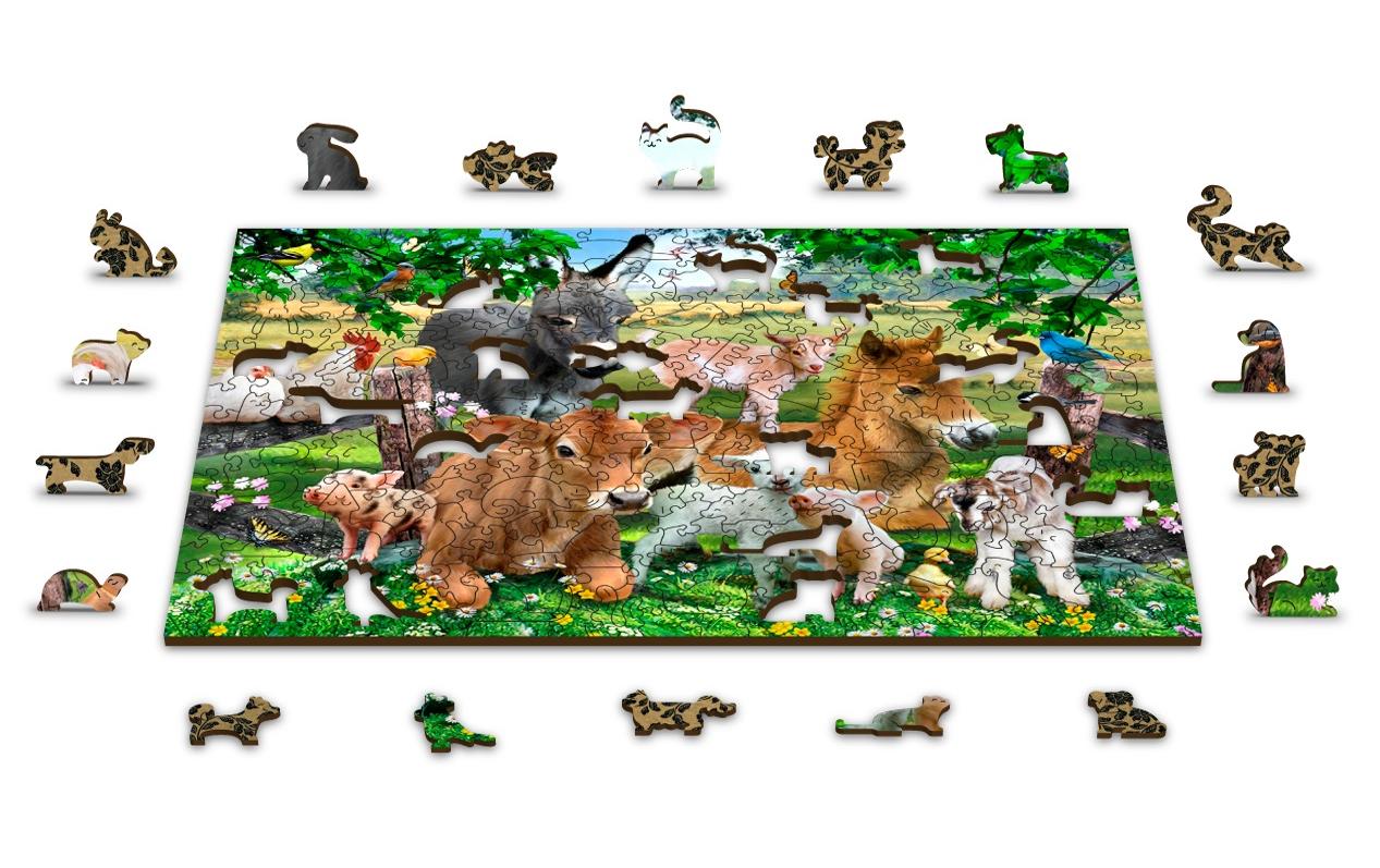 Wooden City Puzzle »WOODEN.CITY Farm Kinder« Wooden City Puzzle »WOODEN.CITY Farm Kinder« von Wooden City