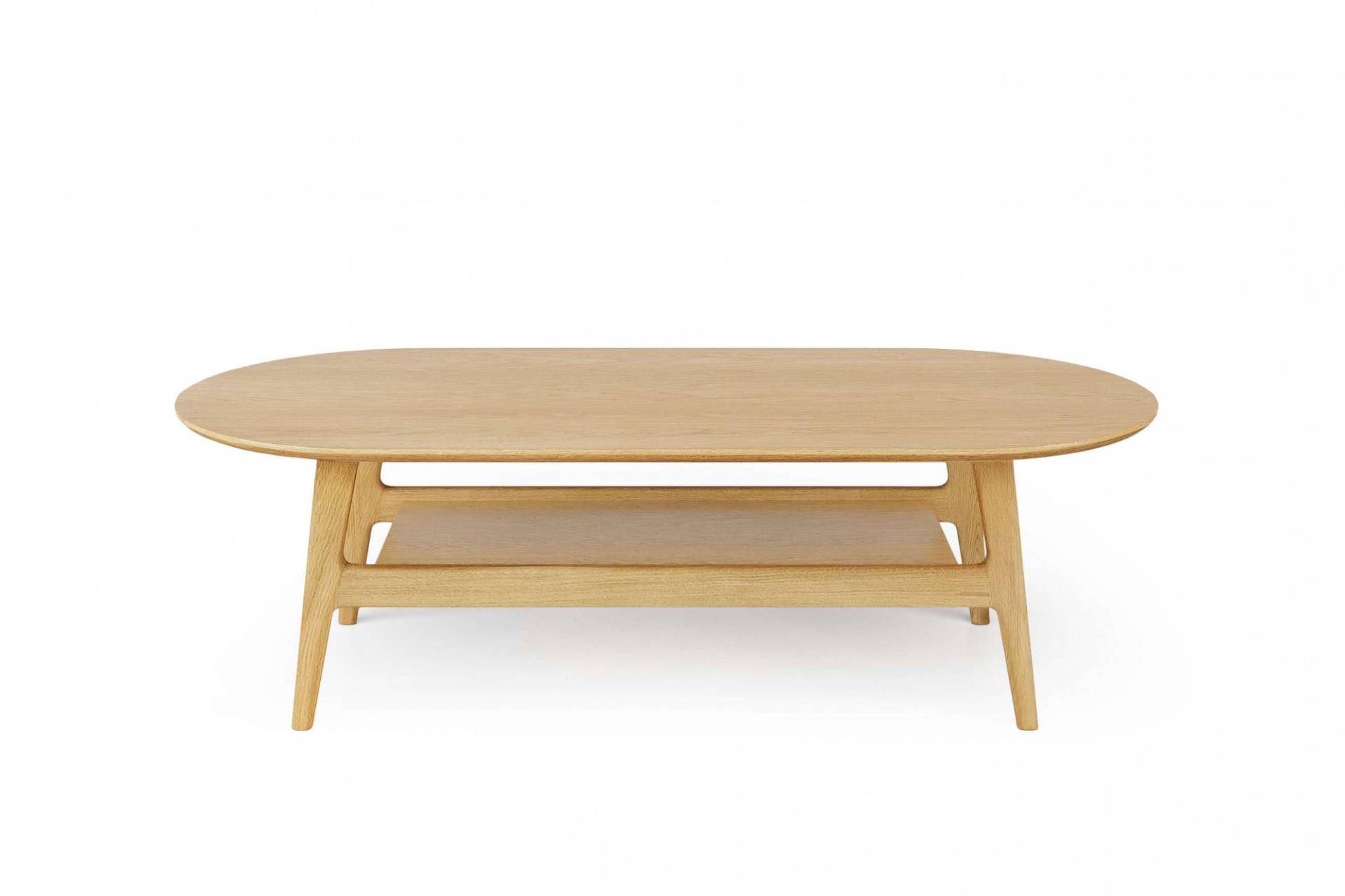 Woodman Couchtisch »Curved«, Scandi Design, Breite 130 cm Woodman Couchtisch »Curved«, Scandi Design, Breite 130 cm von Woodman