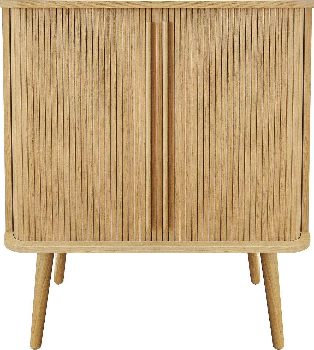 Woodman Highboard »Rove«, besonderes Design, Breite 83 cm, mit Eichenholzfurnier von Woodman