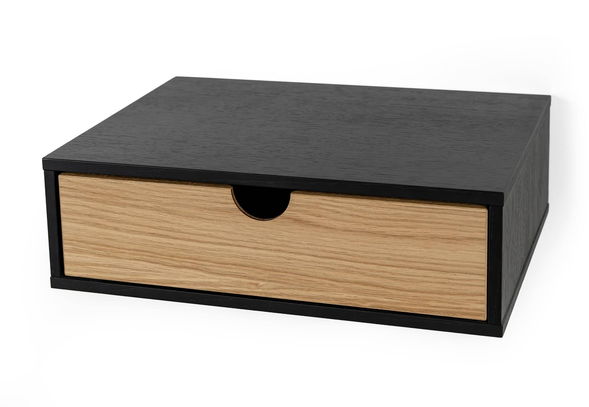 Woodman Nachttisch, Holzfurnier aus Eiche Woodman Nachttisch, Holzfurnier aus Eiche von Woodman