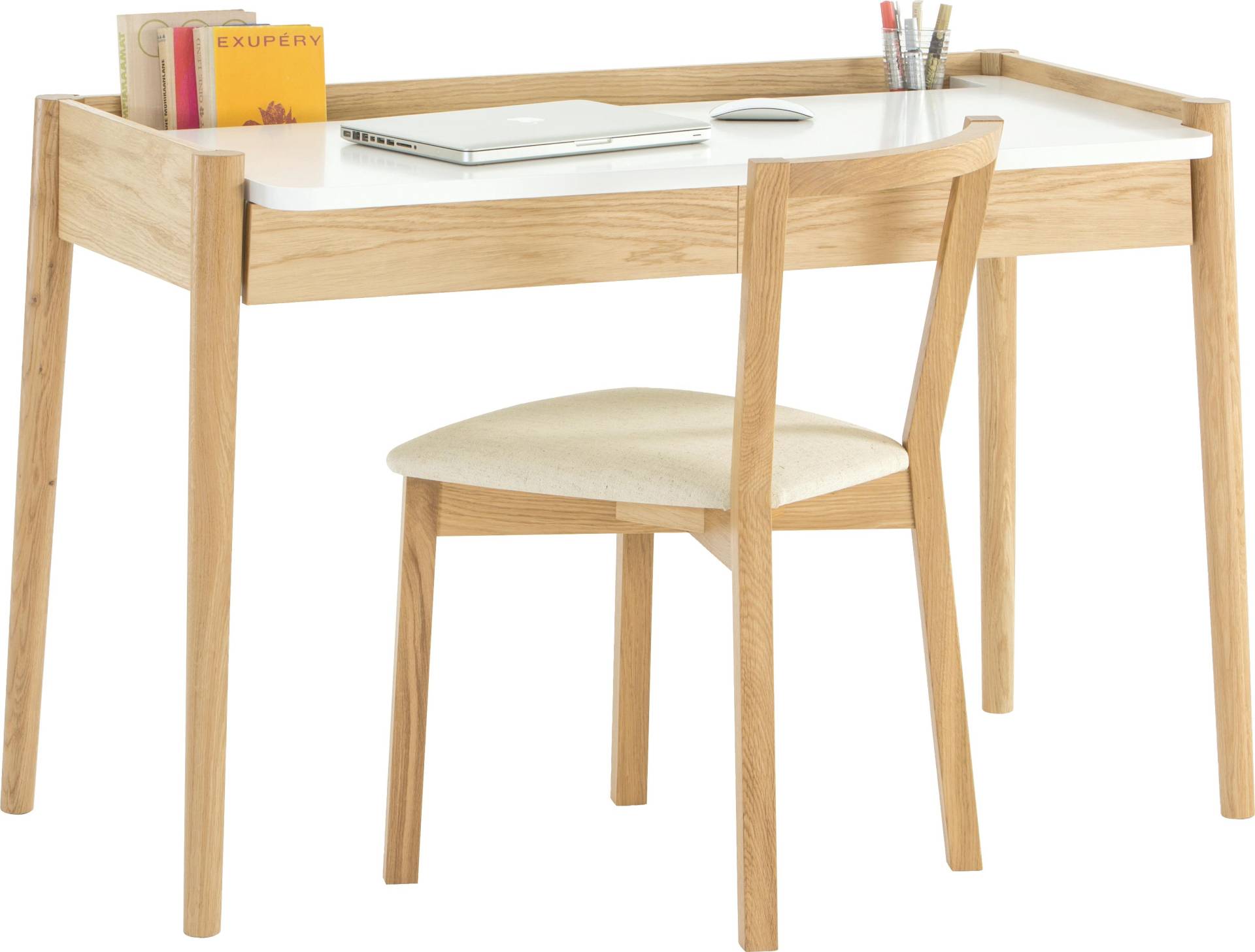 Woodman Schreibtisch »Feldbach«, im schlichten skandinavischen Design von Woodman