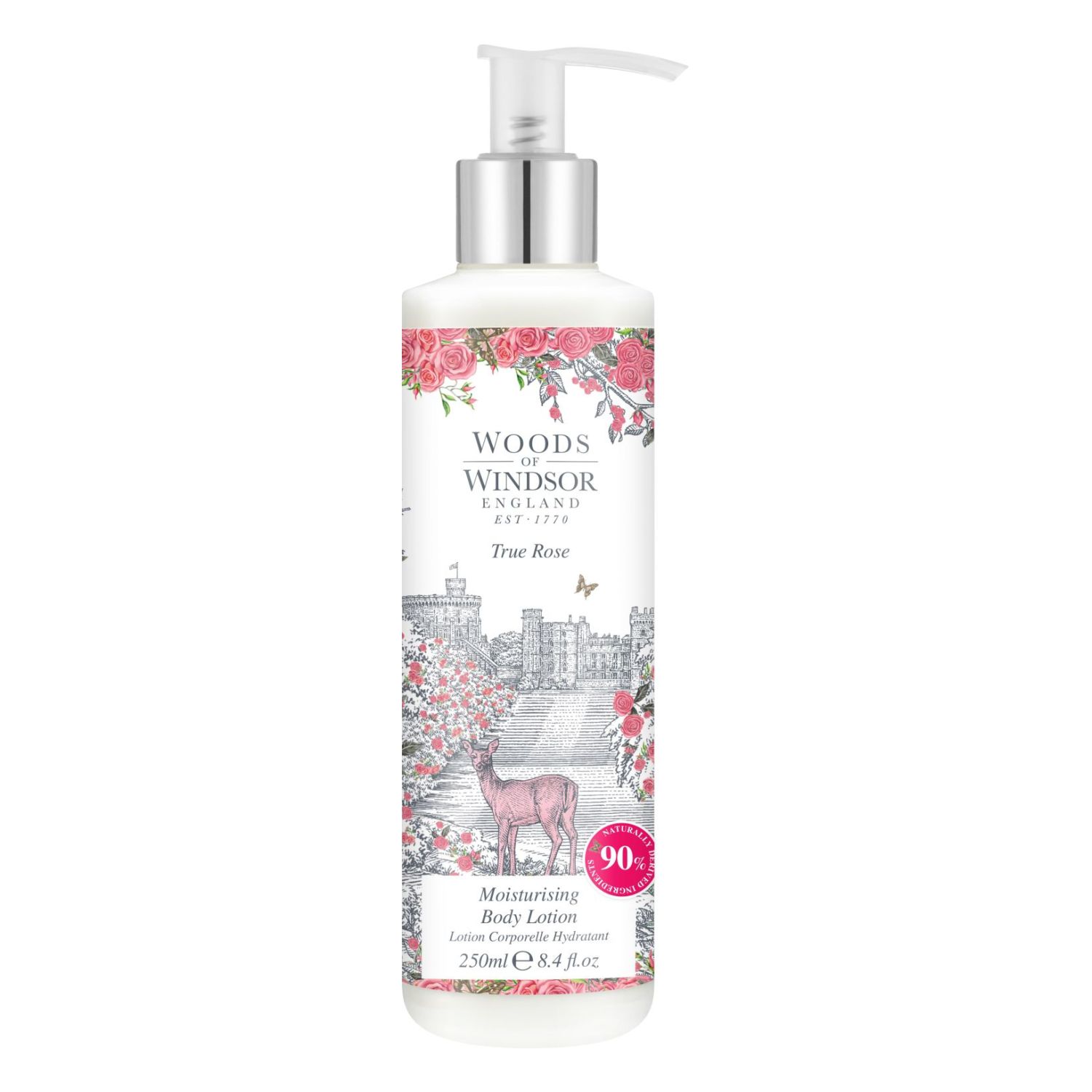 True Rose by Woods of Windsor Body Lotion 250ml von Woods of Windsor