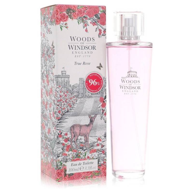 Woods of Windsor True Rose Eau De Toilette Spray 100 ml von Woods of Windsor