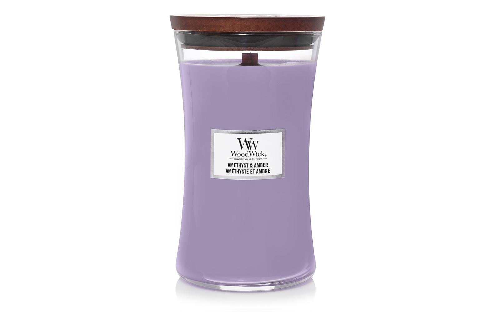 Woodwick Duftkerze »Amethyst & Amber« von Woodwick