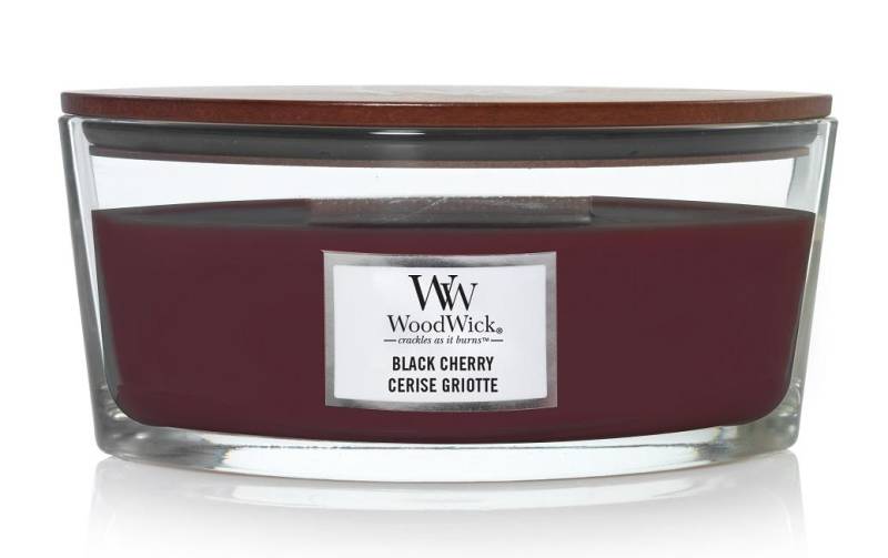 Woodwick Duftkerze »Black Cherry Ellipse« von Woodwick