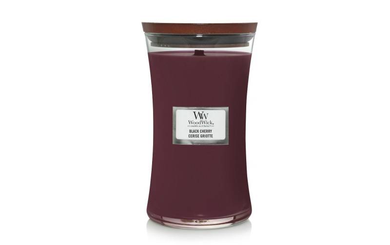 Woodwick Duftkerze »Black Cherry large Jar« von Woodwick