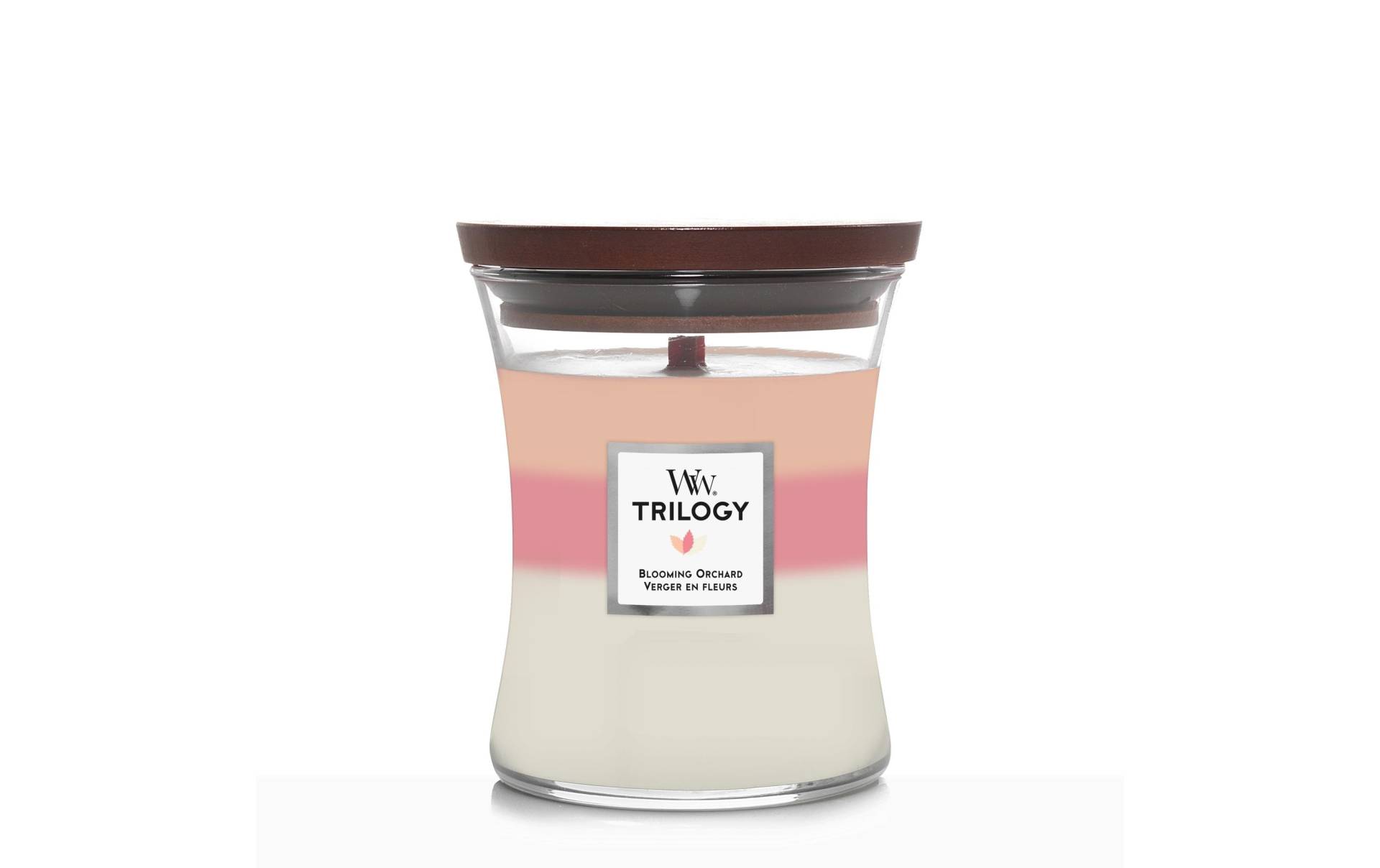 Woodwick Duftkerze »Blooming Orchard Trilogy Medium Jar« von Woodwick