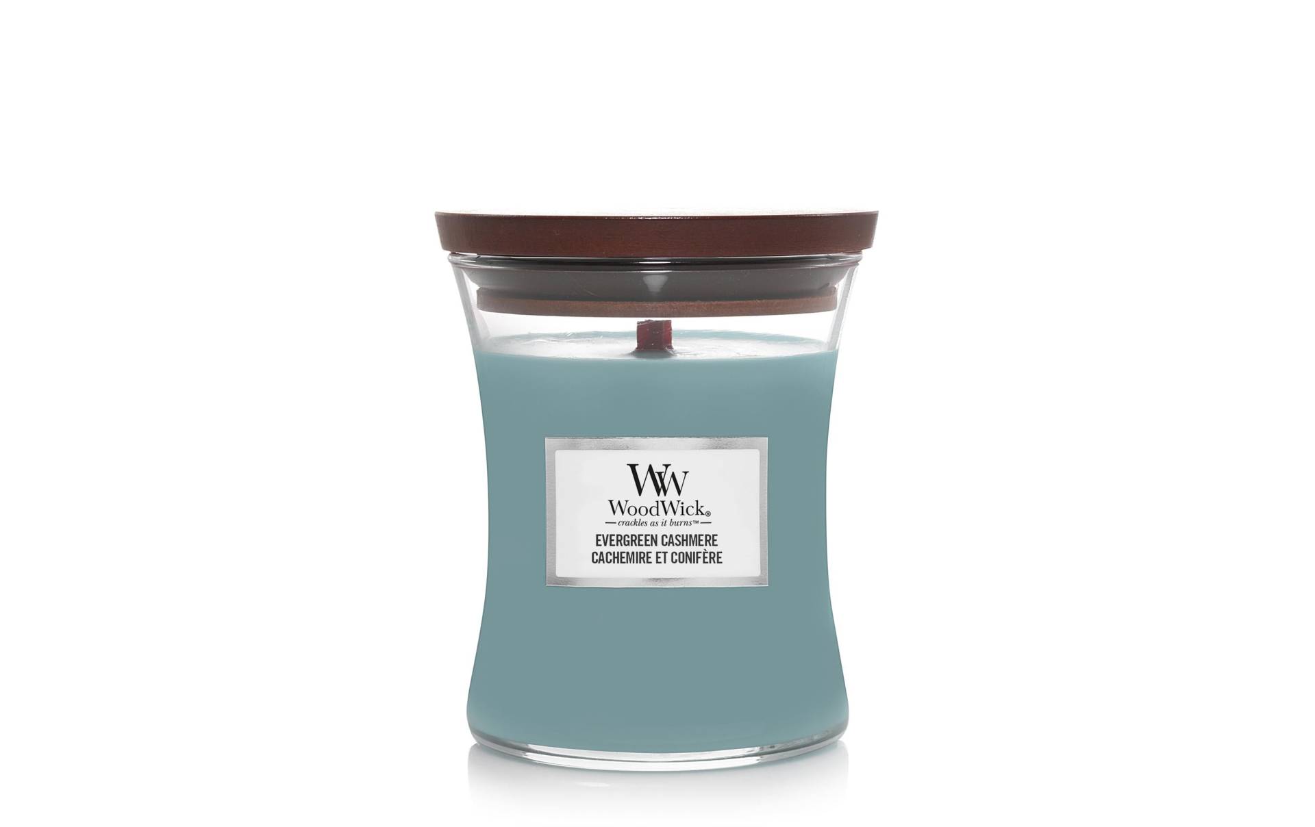 Woodwick Duftkerze »Evergreen Cashmere Medium Jar« von Woodwick