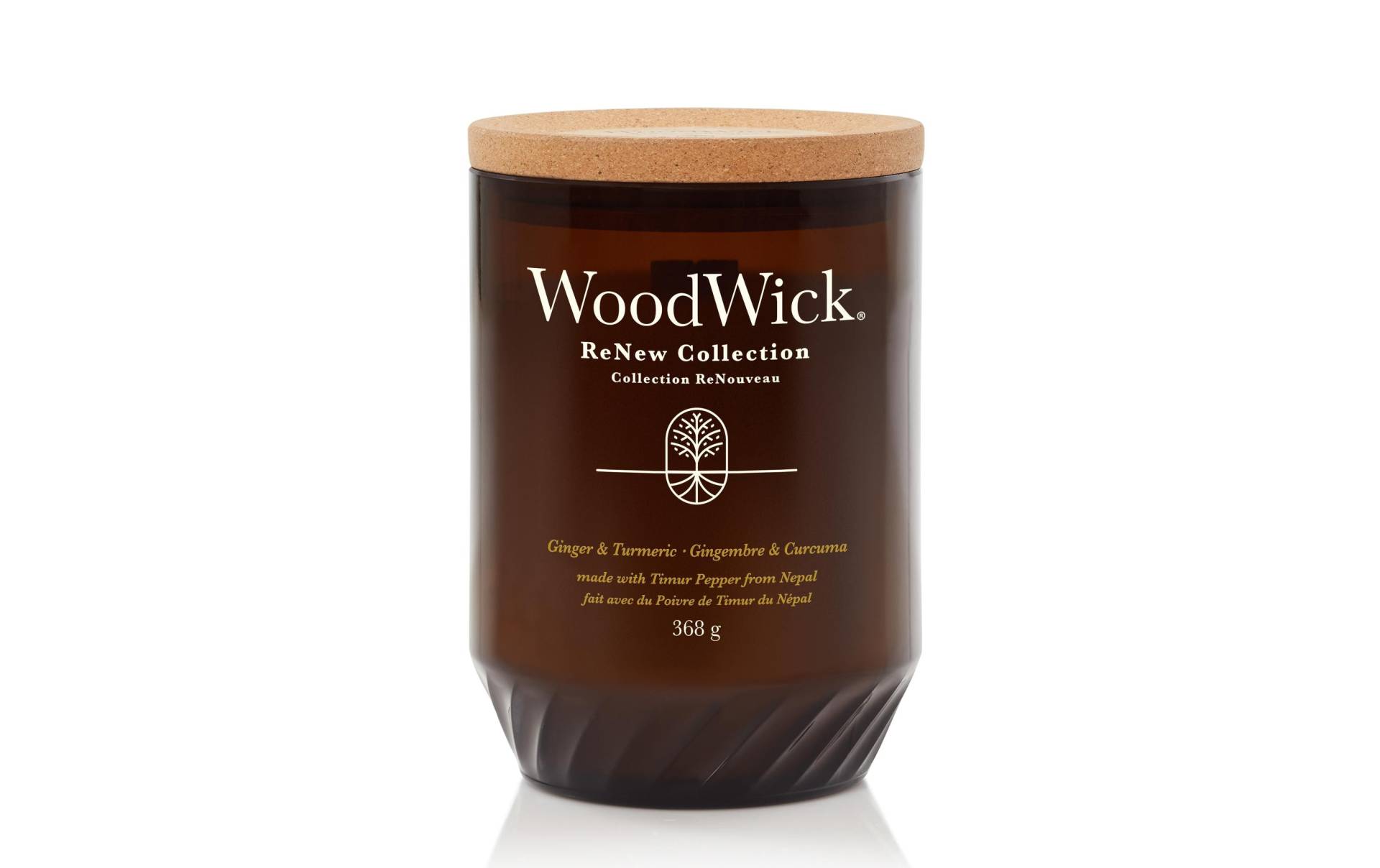 Woodwick Duftkerze »Ginger & Tumeric ReNew Large Jar« von Woodwick