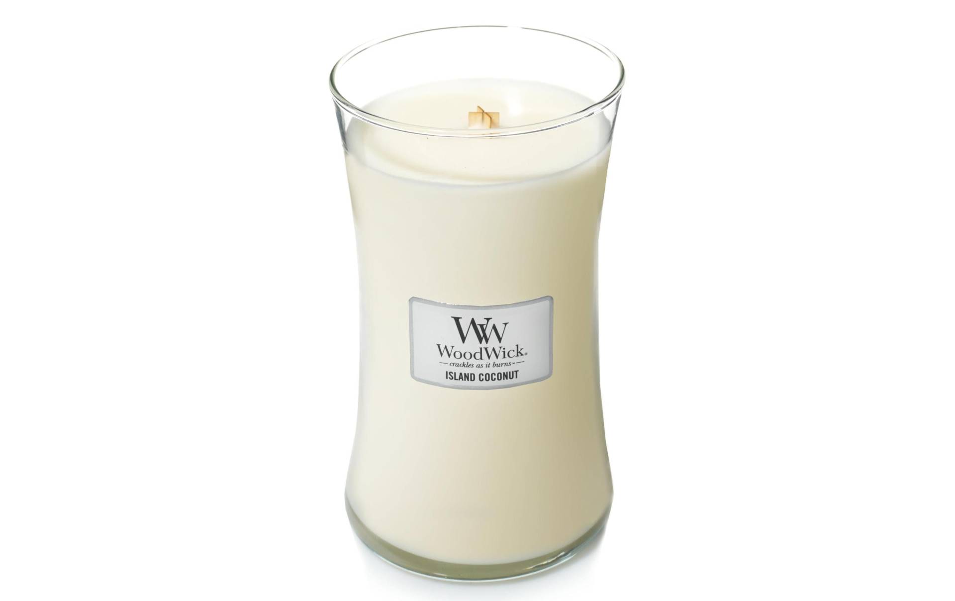 Woodwick Duftkerze »Island Coconut« von Woodwick