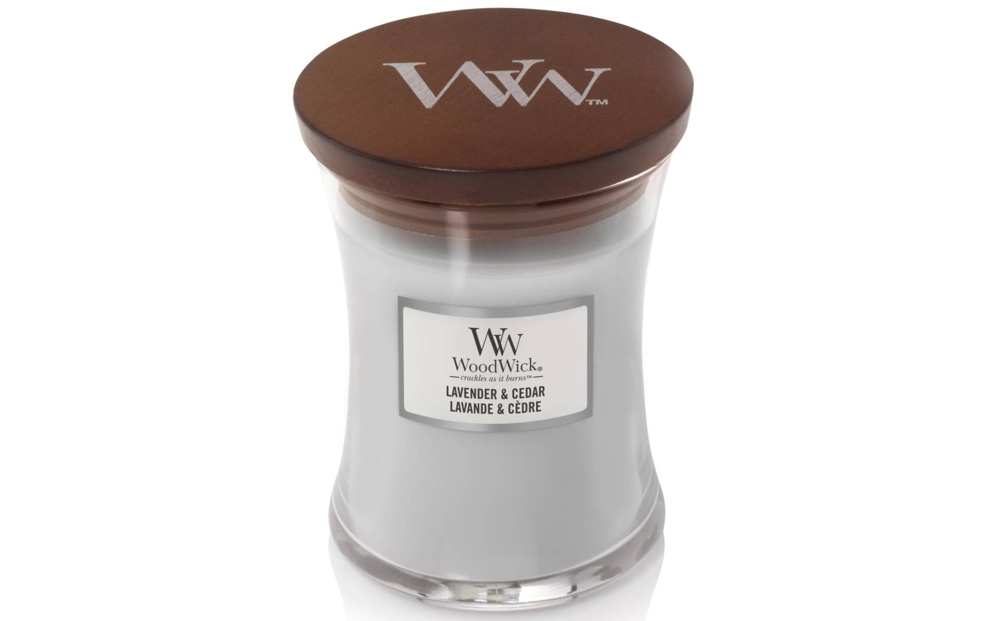 Woodwick Duftkerze »Lavender & Cedar« von Woodwick