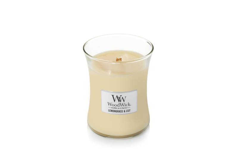 Woodwick Duftkerze »Lemongrass & Lily« von Woodwick