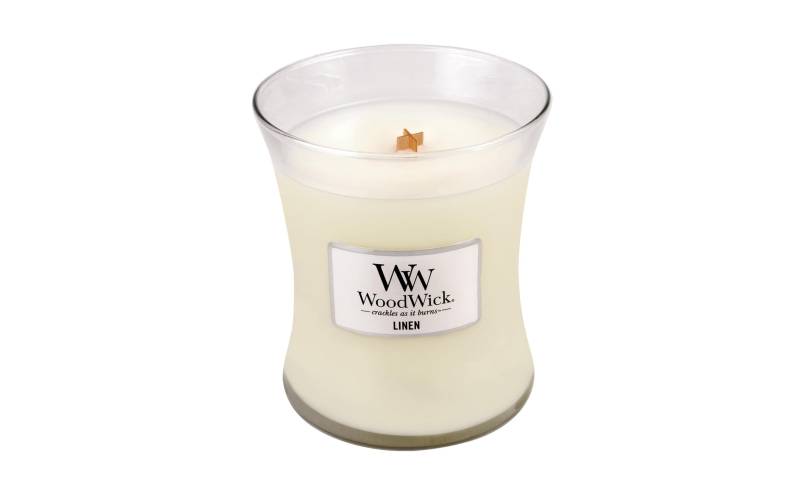 Woodwick Duftkerze »Linen« von Woodwick