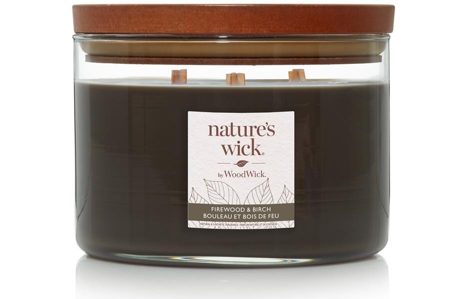 Woodwick Duftkerze »Natures Wick Firewood & Birch« Woodwick Duftkerze »Natures Wick Firewood & Birch« von Woodwick