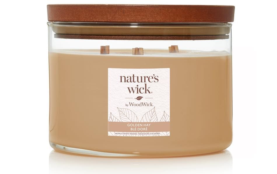 Woodwick Duftkerze »Natures Wick Goldfarbenen Hay« Woodwick Duftkerze »Natures Wick Goldfarbenen Hay« von Woodwick