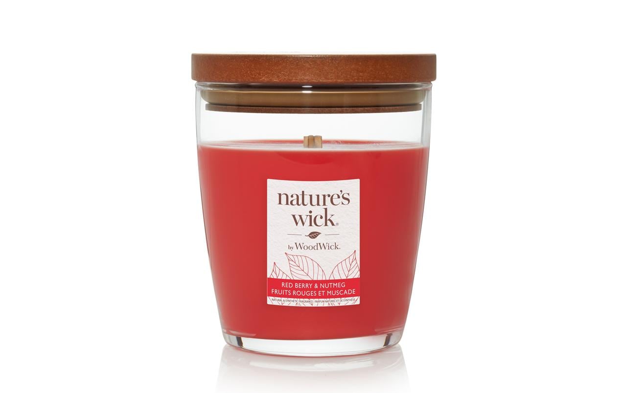 Woodwick Duftkerze »Natures Wick Redberry & Nutmeg« Woodwick Duftkerze »Natures Wick Redberry & Nutmeg« von Woodwick