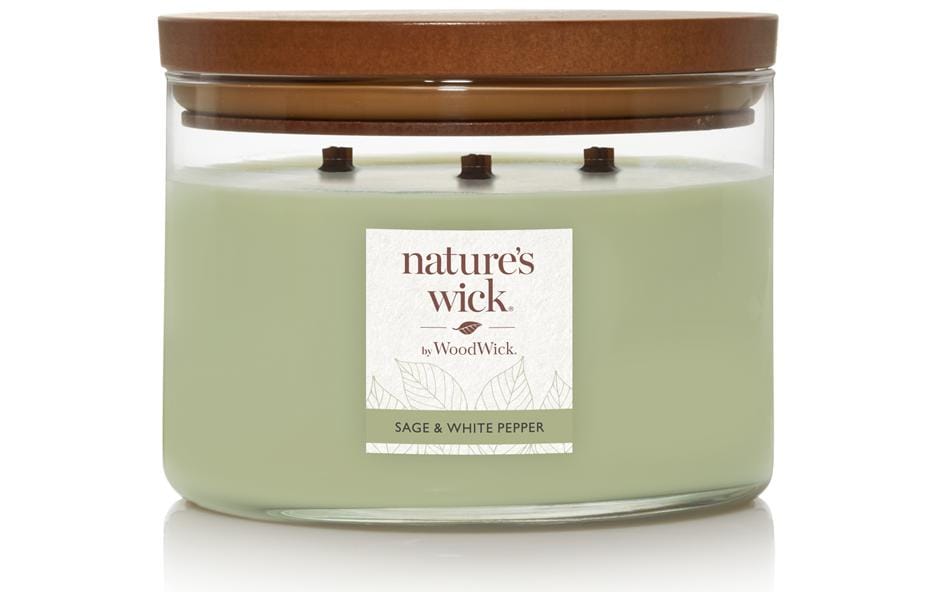 Woodwick Duftkerze »Natures Wick Sage & White Pepper« Woodwick Duftkerze »Natures Wick Sage & White Pepper« von Woodwick