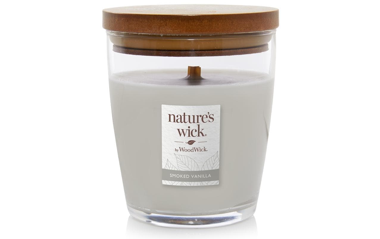 Woodwick Duftkerze »Natures Wick Smoked Vanilla« von Woodwick