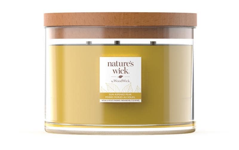 Woodwick Duftkerze »Natures Wick Sun Ripened Pear« von Woodwick