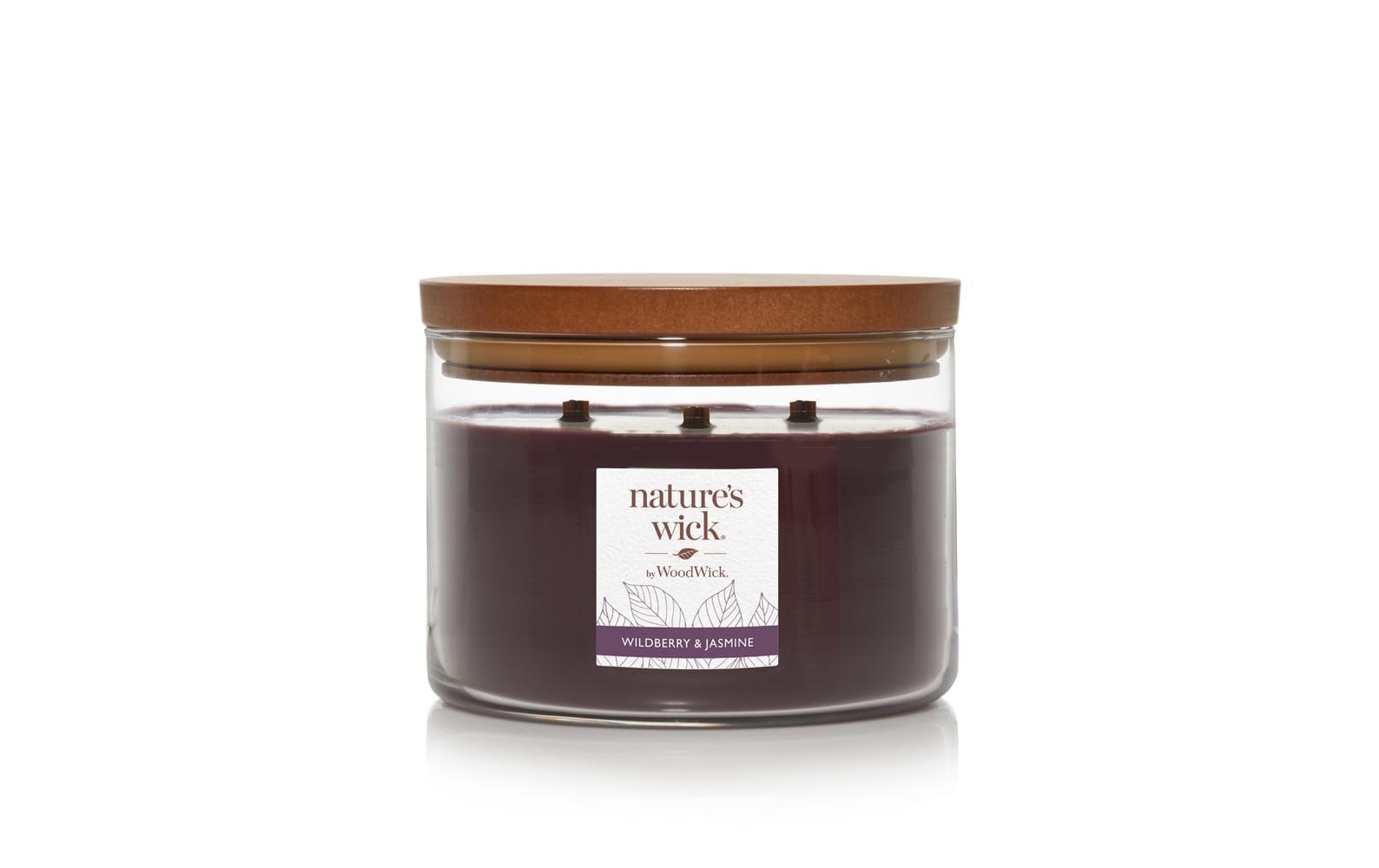 Woodwick Duftkerze »Natures Wick Wildberry & Jasmine« Woodwick Duftkerze »Natures Wick Wildberry & Jasmine« von Woodwick
