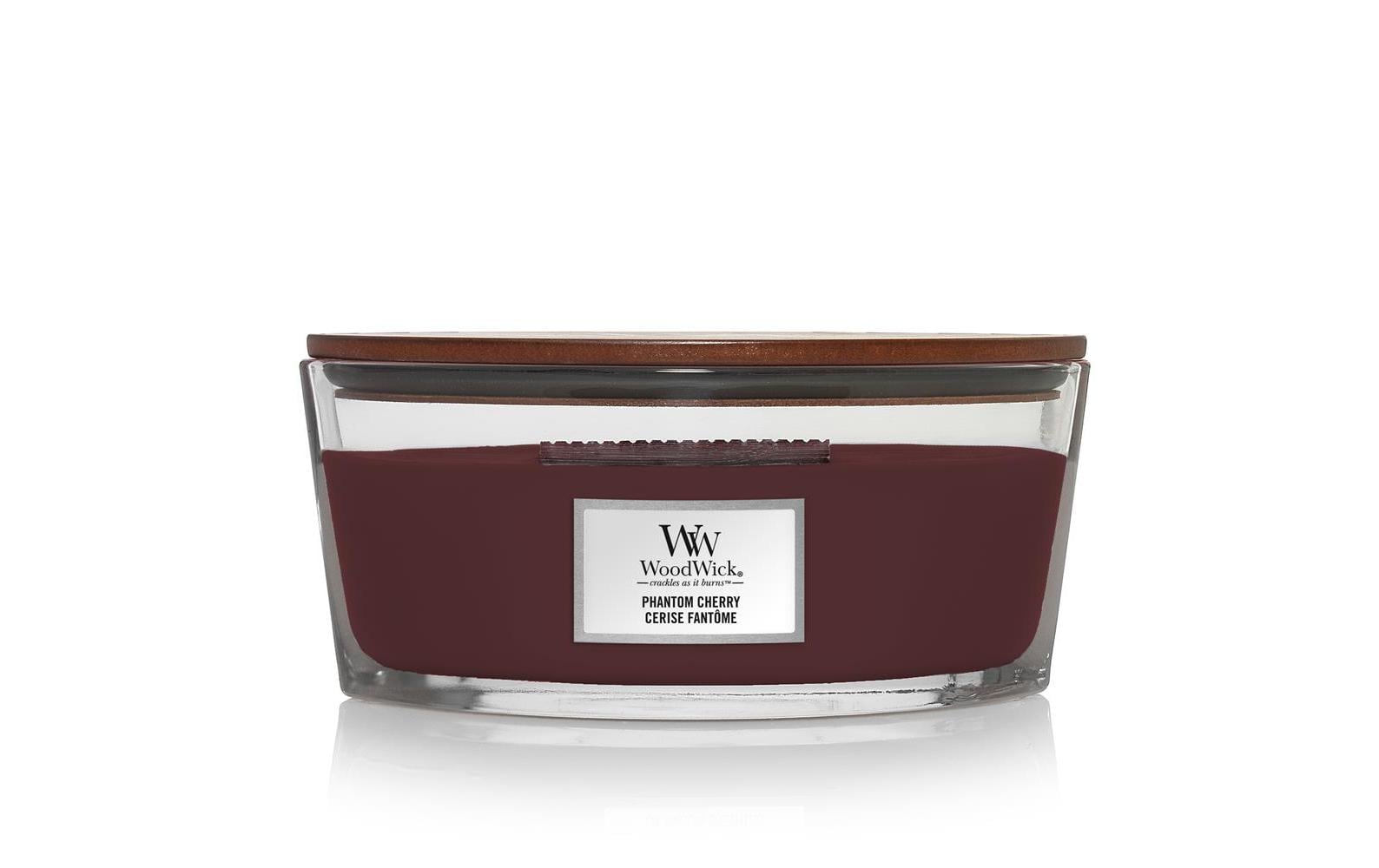 Woodwick Duftkerze »Phantom Cherry Ellipse« von Woodwick