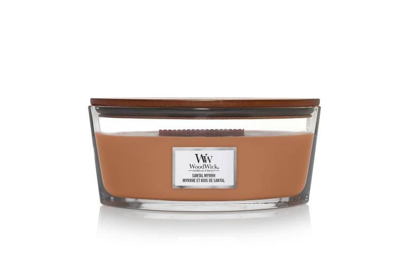 Woodwick Duftkerze »Santal Myrrh Ellipse« von Woodwick