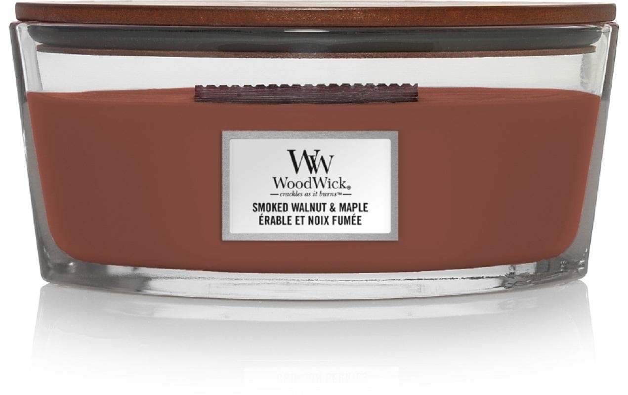 Woodwick Duftkerze »Smoked Walnut & Maple« von Woodwick