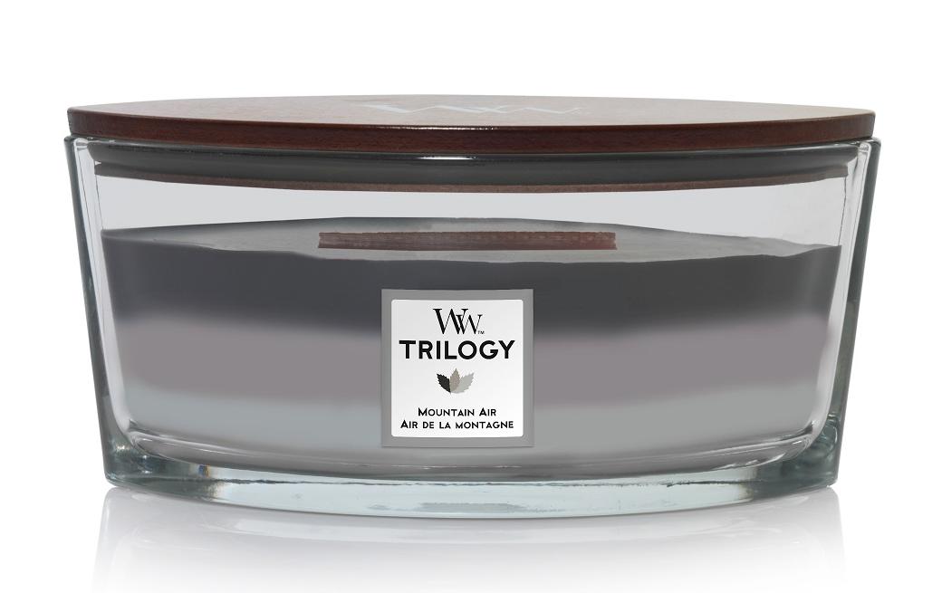 Woodwick Duftkerze »Trilogy Mountain Air Ellipse« von Woodwick