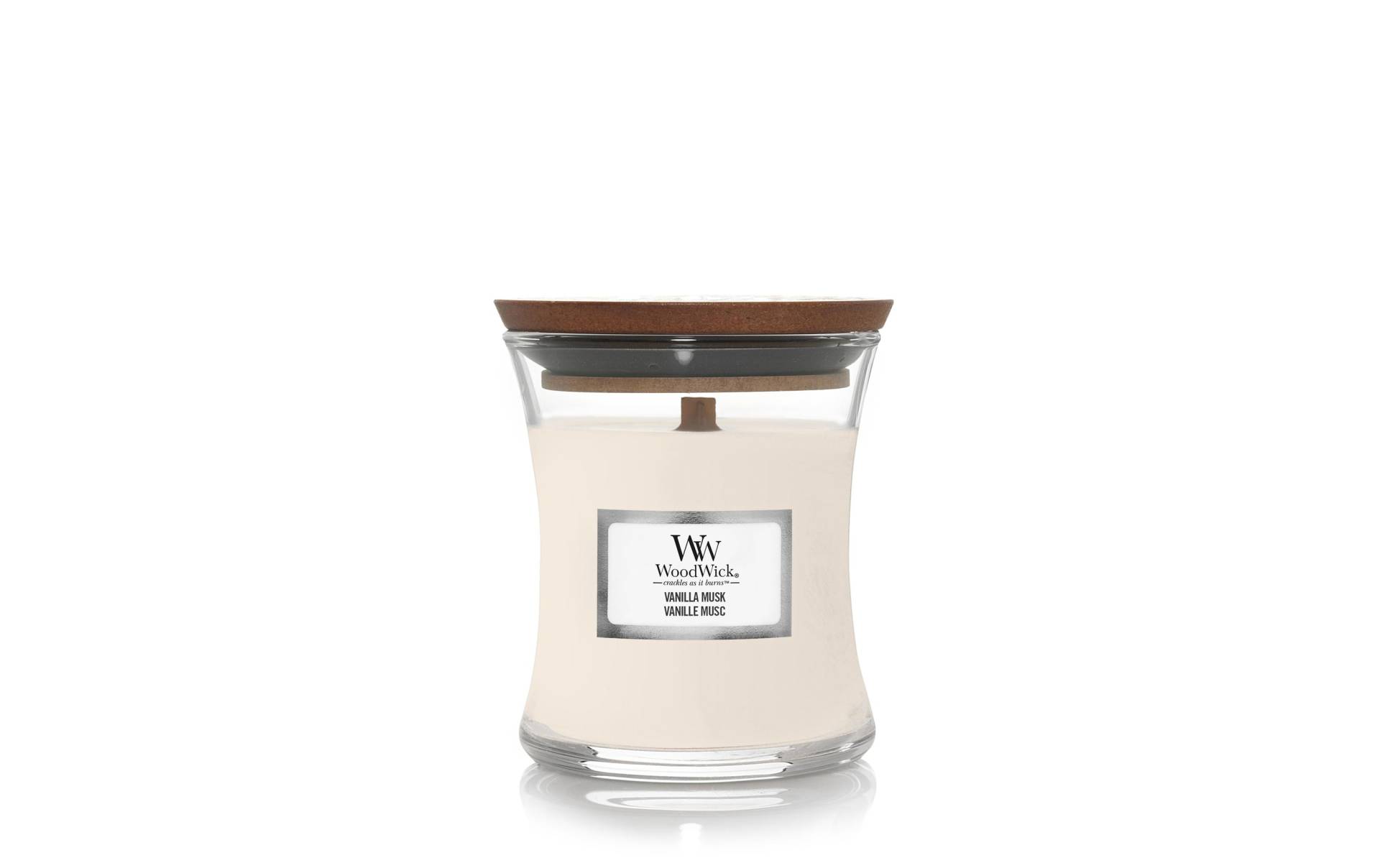 Woodwick Duftkerze »Vanilla Musk Mini Jar« von Woodwick