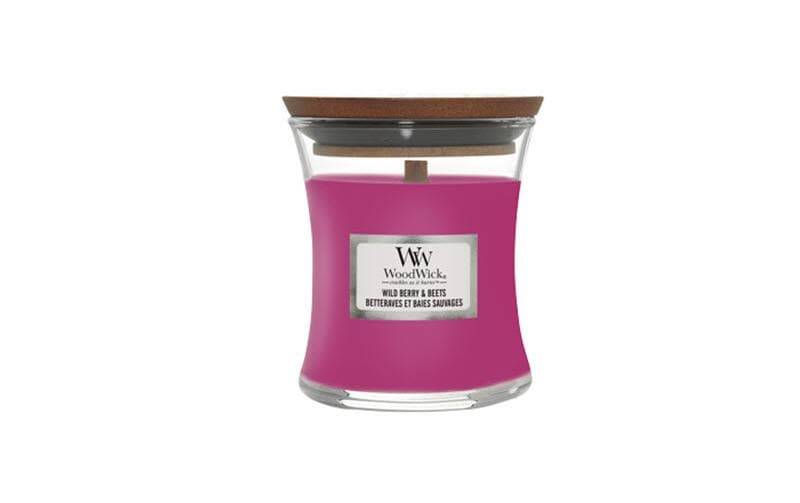 Woodwick Duftkerze »Wild Berry & Beets Mini Jar« von Woodwick