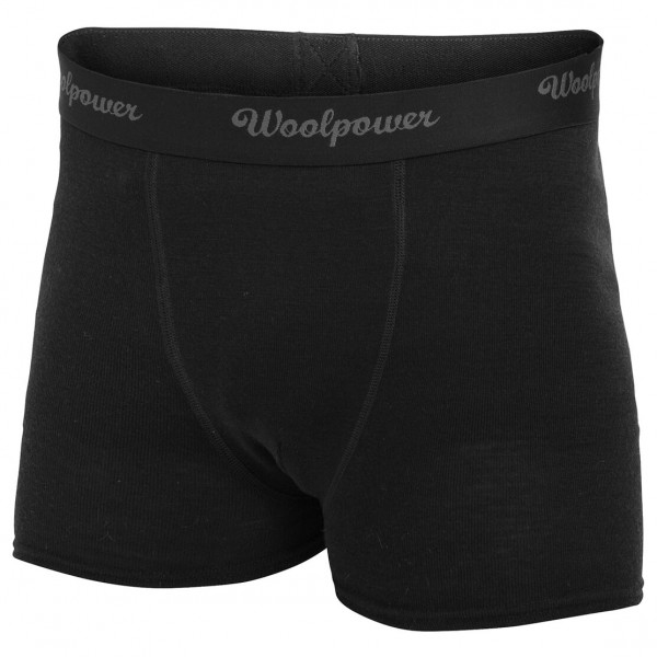 Woolpower - Boxer - Merinounterwäsche Gr L;M;S;XL;XXL schwarz von Woolpower