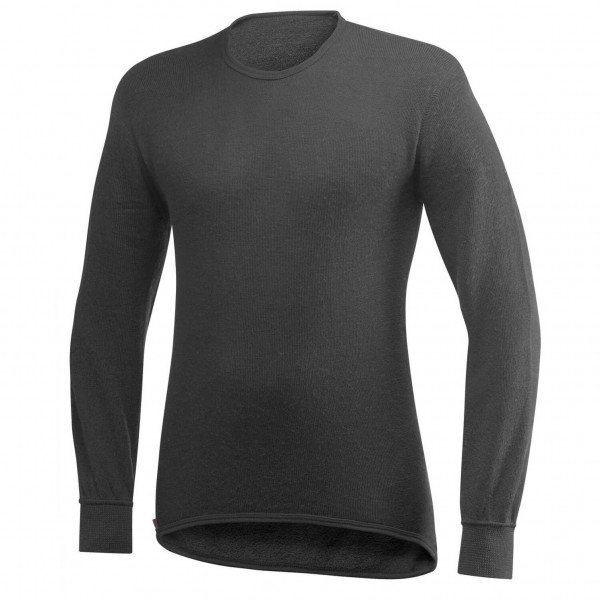 Woolpower - Crewneck 200 - Longsleeve Gr XS grau/schwarz von Woolpower