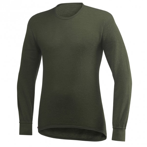 Woolpower - Crewneck 200 - Longsleeve Gr XS oliv von Woolpower