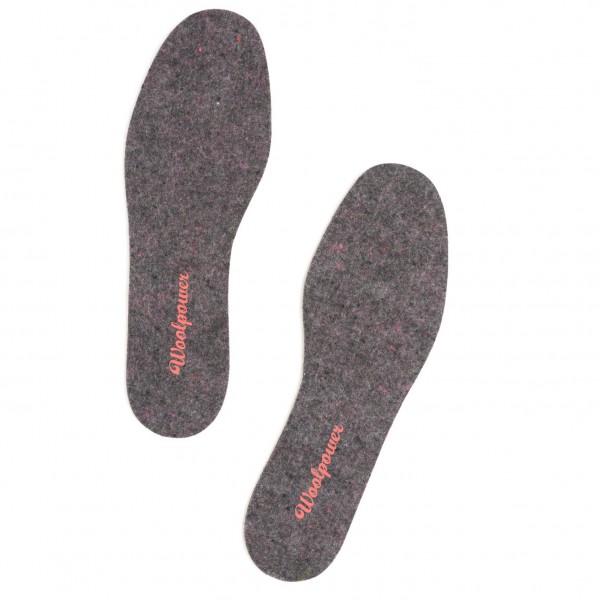 Woolpower - Felt Insoles - Einlegesohle Gr 38/39 grau von Woolpower