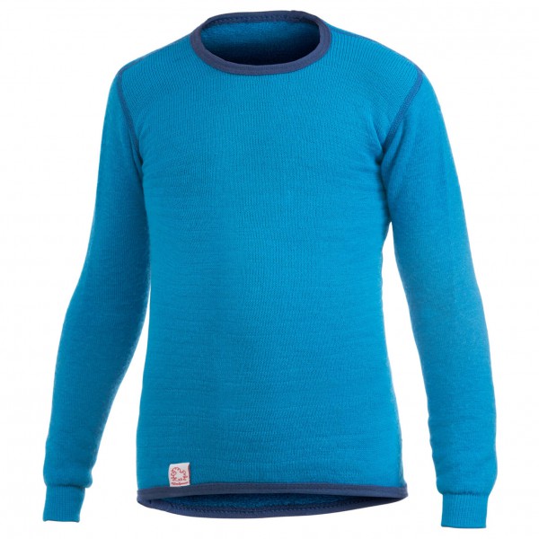 Woolpower - Kids Crewneck 200 - Merinounterwäsche Gr 110/116;86/92;98/104 grün;rot von Woolpower