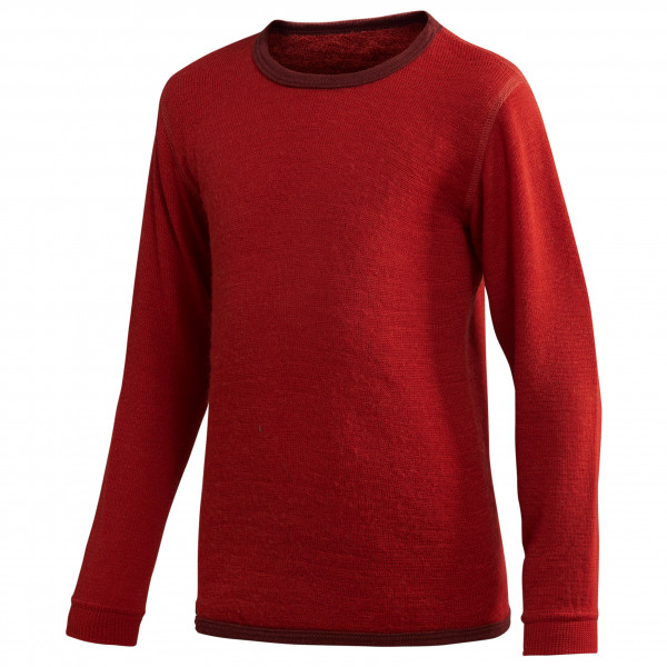 Woolpower - Kids Crewneck 200 - Merinounterwäsche Gr 110/116 rot von Woolpower