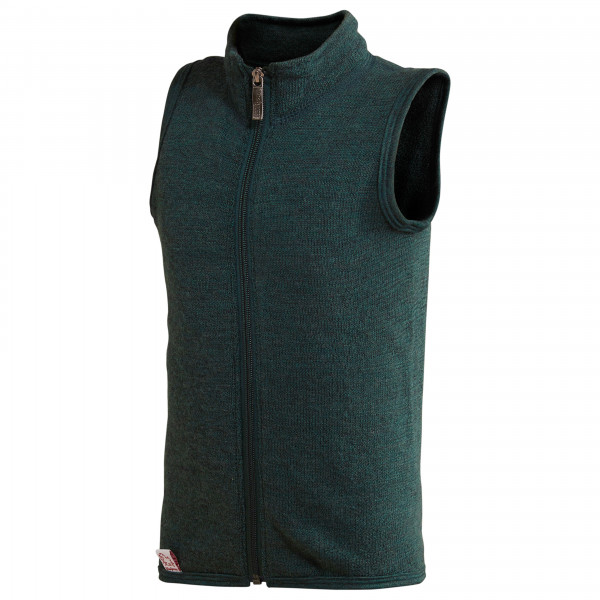 Woolpower - Kids Vest 400 - Merinogilet Gr 122/128 blau/schwarz von Woolpower