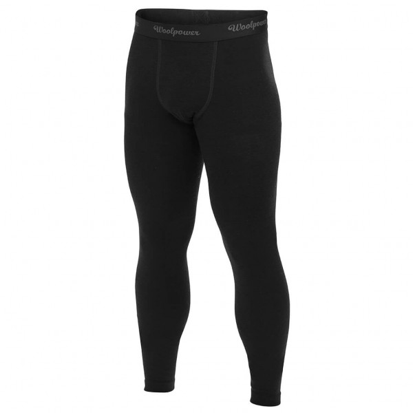 Woolpower - Long Johns - Merinounterwäsche Gr L schwarz von Woolpower